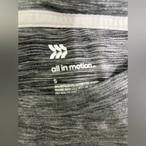 All in motion grey workout t-shirt